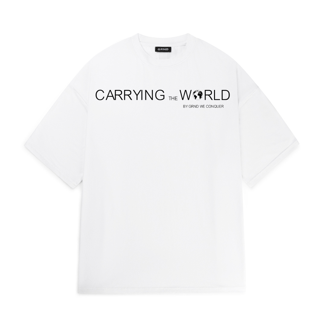 GRND CARRYING THE WORLD T-SHIRT