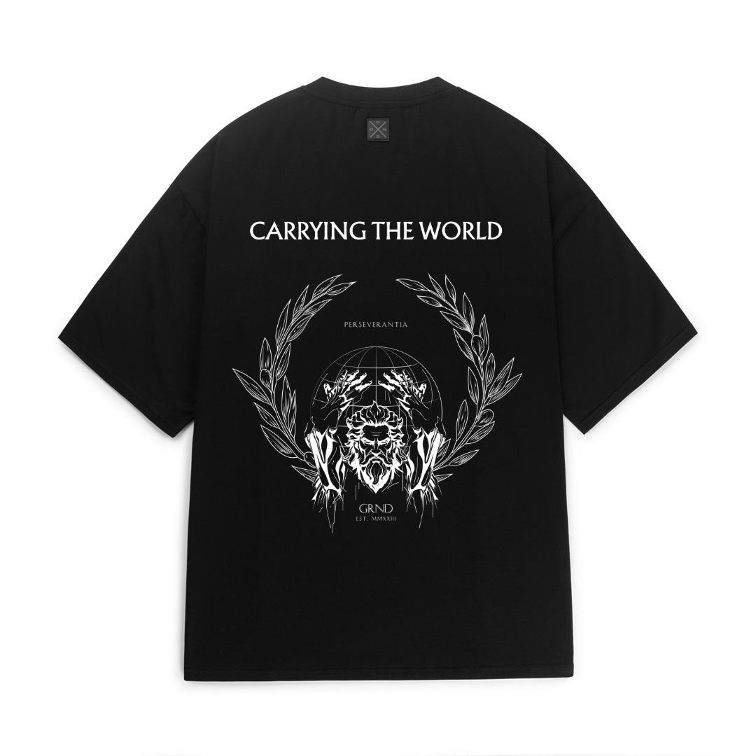 GRND CARRYING THE WORLD T-SHIRT